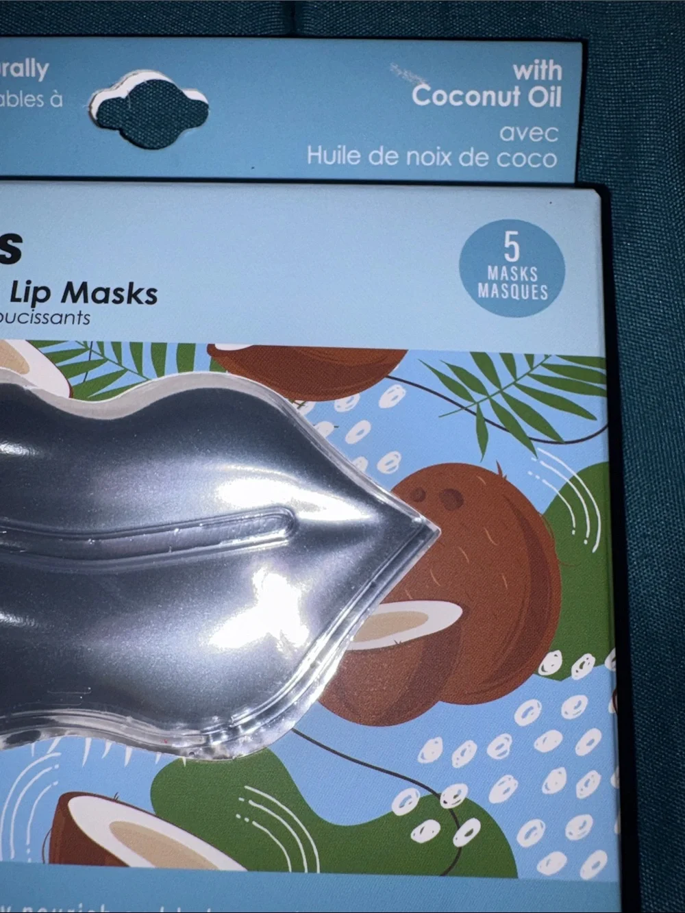 Coconut Kiss Nourishing & Softening Lip Masks - Silver
